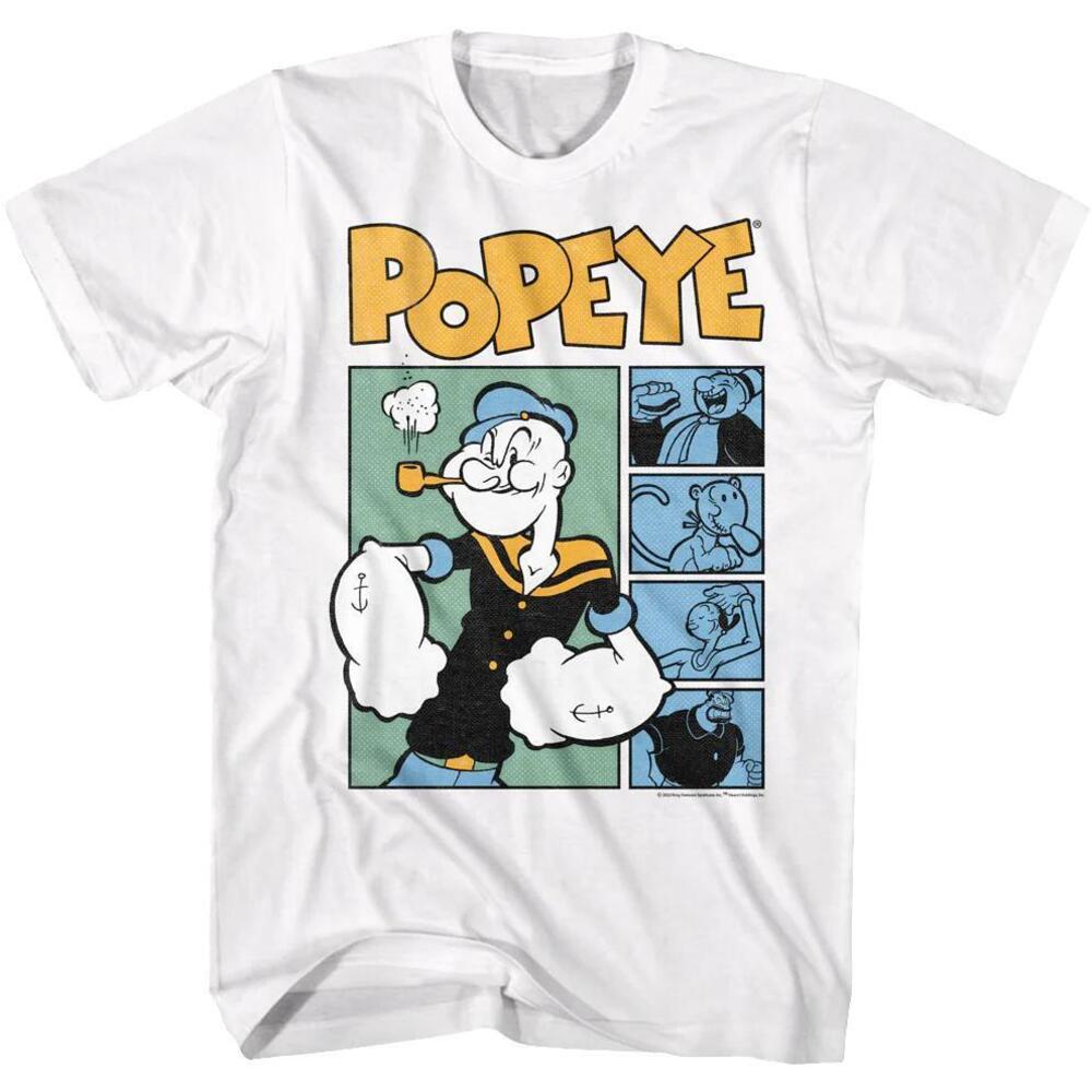 Comic Panels Popeye Tshirt